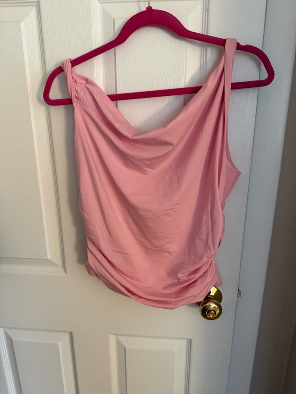 Abercrombie & Fitch Blush Pink Cowl Neck Camisole - Picture 4 of 4